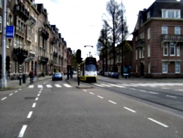 [picture: The tram is coming!]