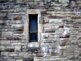 [picture: Window in stone wall]