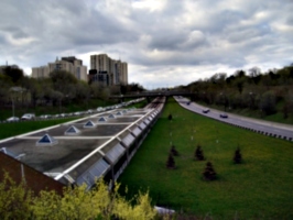 [picture: Eglinton West subway station: view]