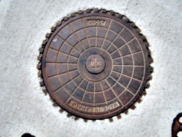 [picture: Manhole cover]