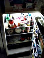 [picture: Open Fridge]