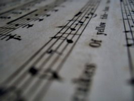 [picture: Music close-up]