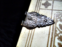 [picture: Old Bible 7: Closeup of clasp]