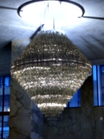 [picture: Glass Chandelier]