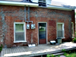 [picture: Back Deck of a House]