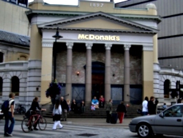 [picture: The poshest McDonald's?]