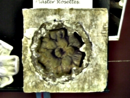 [picture: Plaster rosette]