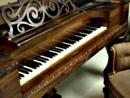 [picture: Victorian Square Grand Piano]