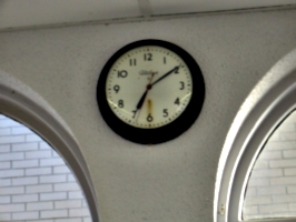 [picture: Station clock]