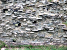 [picture: Ruins of Tintagel Castle 6: castle wall]