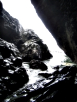 [picture: Merlin's Cave 9: The tide coming in]