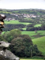 [picture: Restormel Castle 15: View from the castle walls 2]