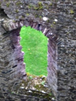 [picture: Restormel Castle 16: Castle window]