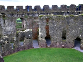 [picture: Restormel Castle 26: Inside the castle]