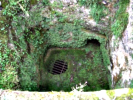 [picture: Restormel Castle 30: Grating]