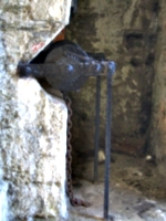 [picture: Pendennis Castle 5: Drawbridge winch]