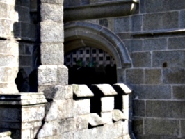 [picture: Pendennis Castle 18: Gothic castle detail]