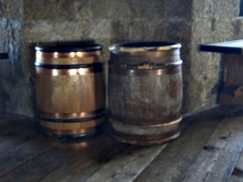 [picture: Pendennis Castle 36: Barrels]