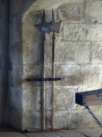 [picture: Pendennis Castle 40: Axes]