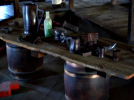 [picture: Pendennis Castle 41: Mess table]