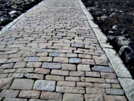 [picture: Cobbled path]