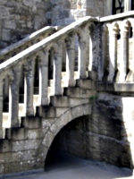 [picture: Stone steps over arch]