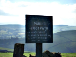 [picture: Public Footpath]