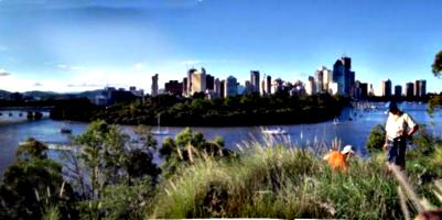 [picture: Brisbane island on the river]