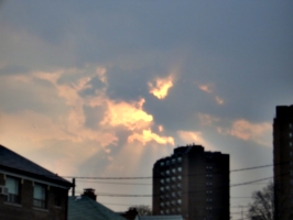 [picture: Sunset over Lauder Avenue 2]