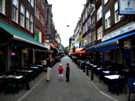 [picture: Amsterdam side-street with children]