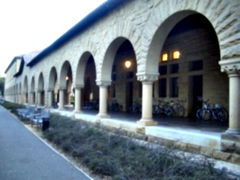 [picture: Cloister with Bikes]