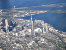 [picture: Downtown Toronto from the air 5]