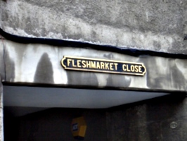 [picture: Fleshmarket Close]