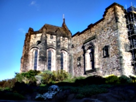 [picture: Castle chapel from the outside]