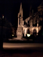 [picture: By Notre Dame at night]