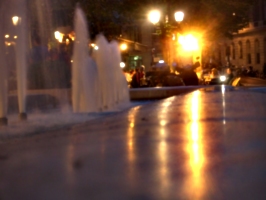 [picture: Place de la Sorbonne a nuit]