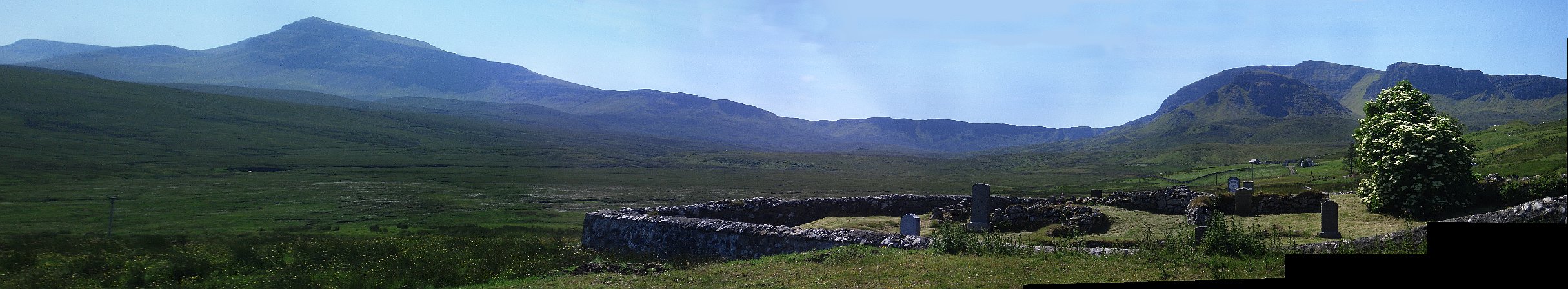 [picture: Isolated graveyard panorama]