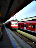 [picture: Train arriving at the platform]