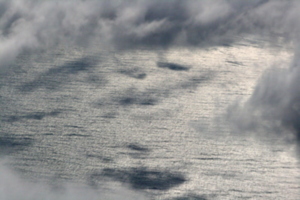 [picture: clouds from the 'plane 9]