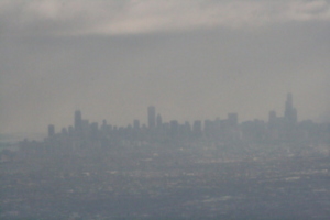 [picture: Chicago skyline from the air]