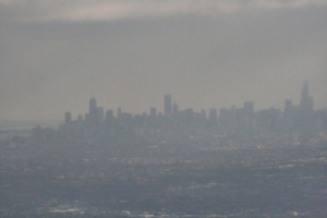 [picture: Chicago skyline from the air]