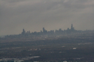 [picture: Chicago skyline from the air]