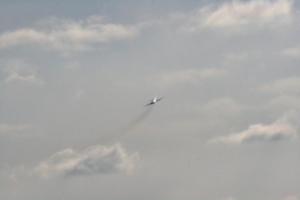 [picture: Chicago airport: 'plane in flight 2]