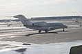 [Picture: Chicago airport: A smaller ’plane]