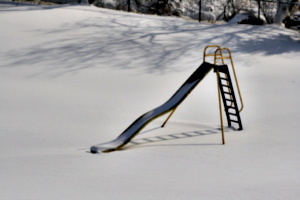 [picture: No-one on the slide today 1]