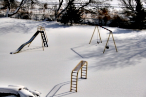 [picture: No-one on the slide today 3]