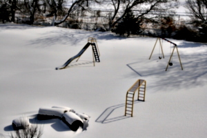 [picture: No-one on the slide today 3]