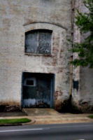 [picture: Old wooden garage door 2]