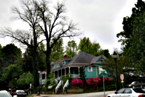 [picture: North Carolina House with trees]