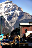 [picture: Road Works in Banff.]